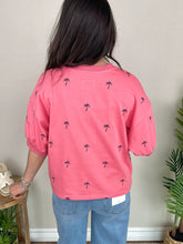 Pink Bahama Palm Top (REG)