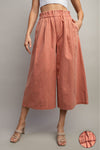 Mineral Crop Pants in Smoky Salmon (REG)