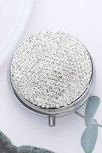 Bling Round Mirror Pill Compact