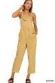 Top Knot Overalls in Mustard