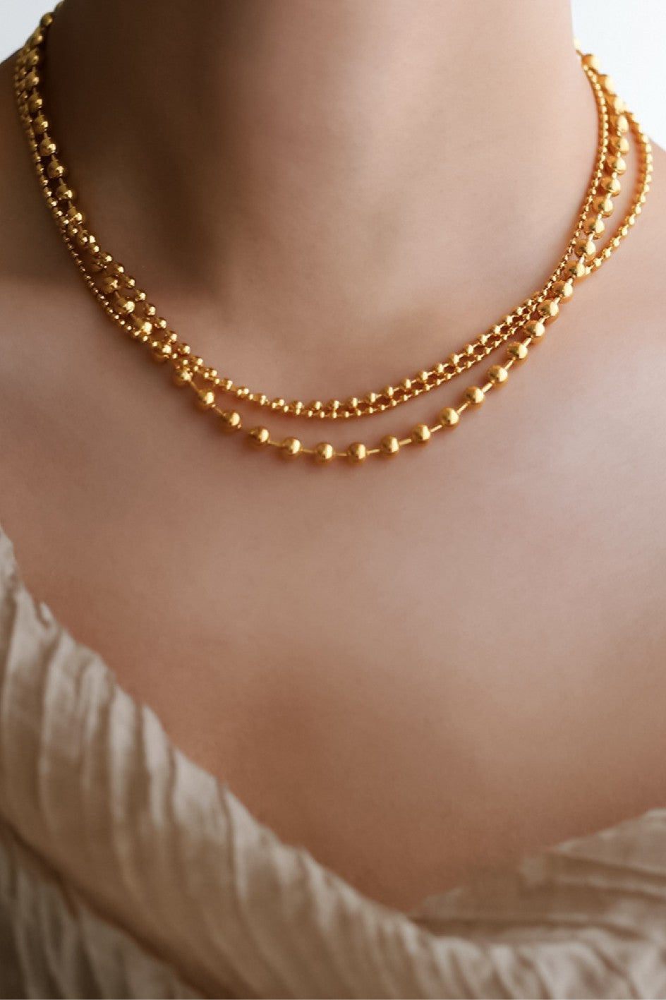 18K Stainless Steel Chain Necklace