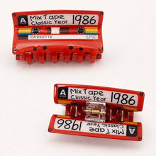Retro Cassette Tape Claw Clip