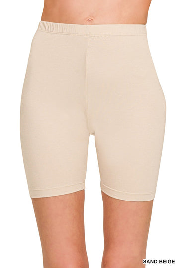 Sand Beige Everyday Biker Shorts (REG) (Copy)