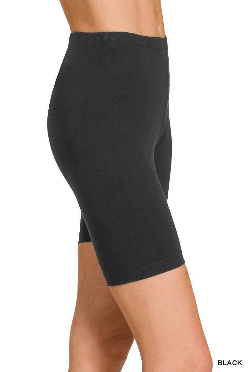 Black Everyday Biker Shorts (REG)