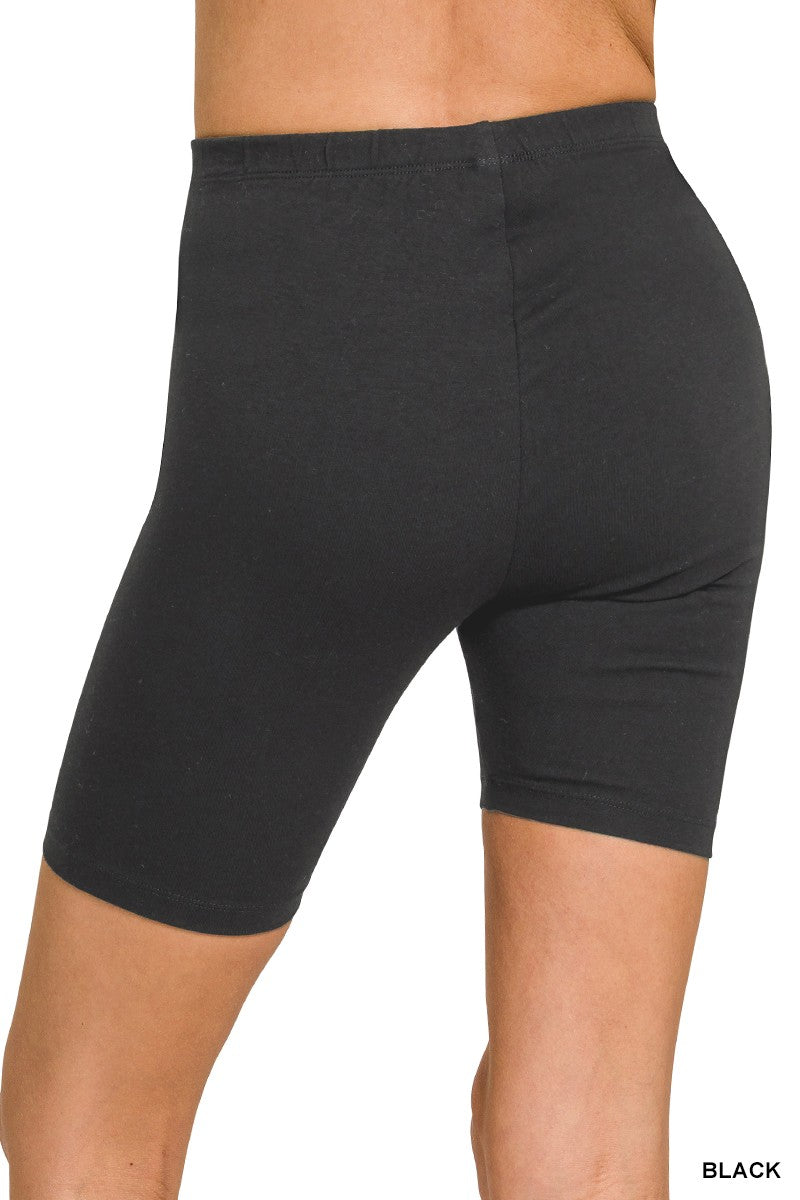 Black Everyday Biker Shorts (REG)