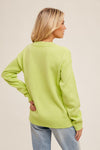 Weekend Sweater in Lime (REG)