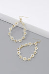 Daisy Teardrop Earrings