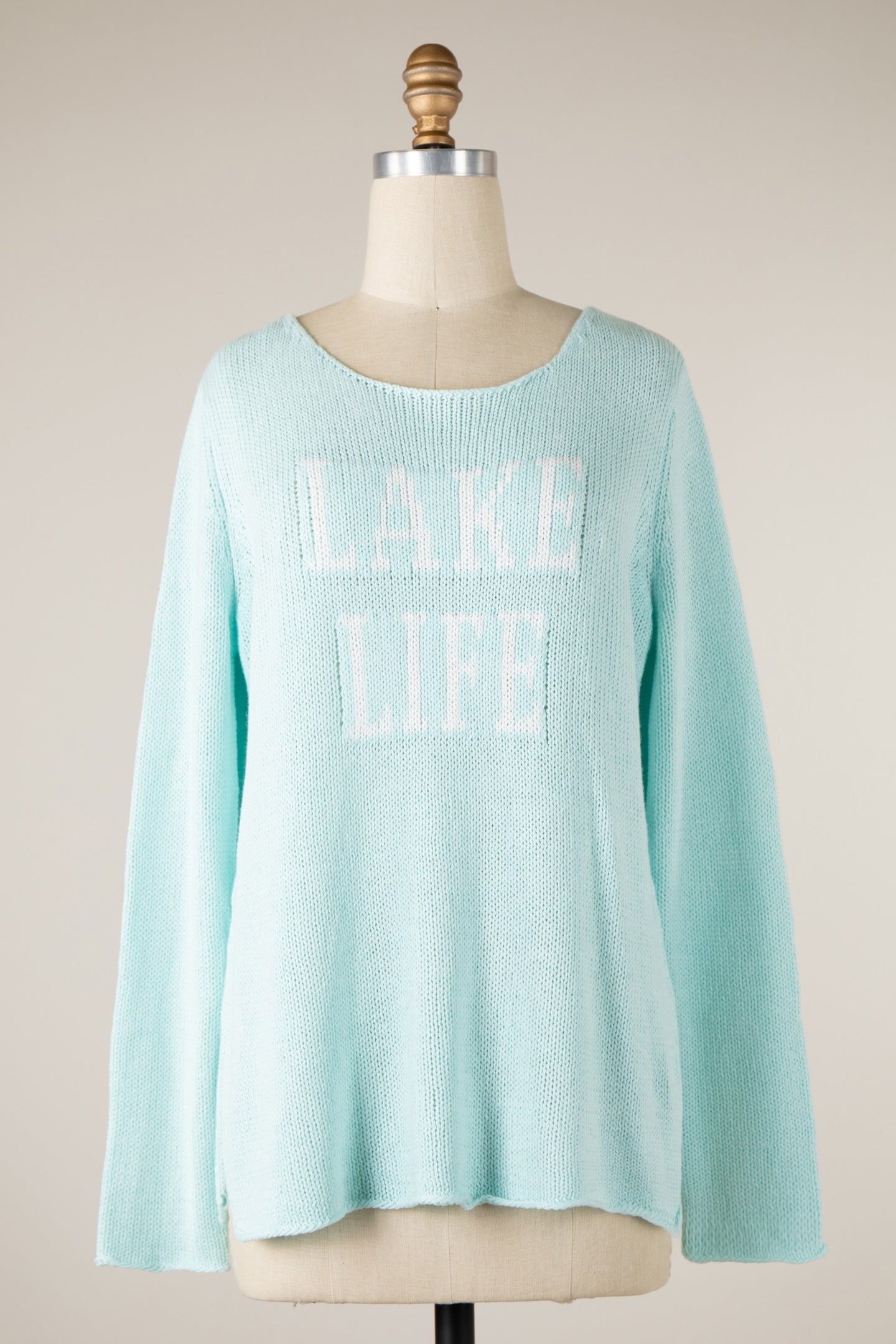 Lake Life Sweater in Mint (REG)