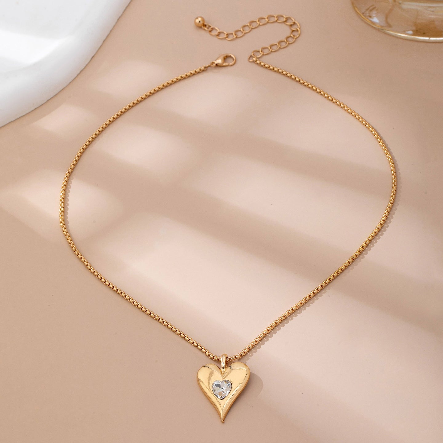 Inset Heart Necklace