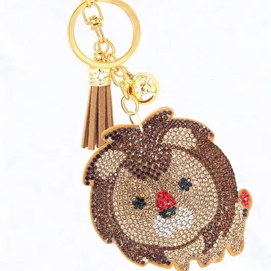 Lion Sparkle Keychain