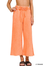 Comfy Sweat Palazzo Pants in Lt Orange (REG)