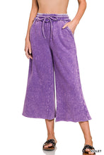 Comfy Sweat Palazzo Pants in Violet (REG)