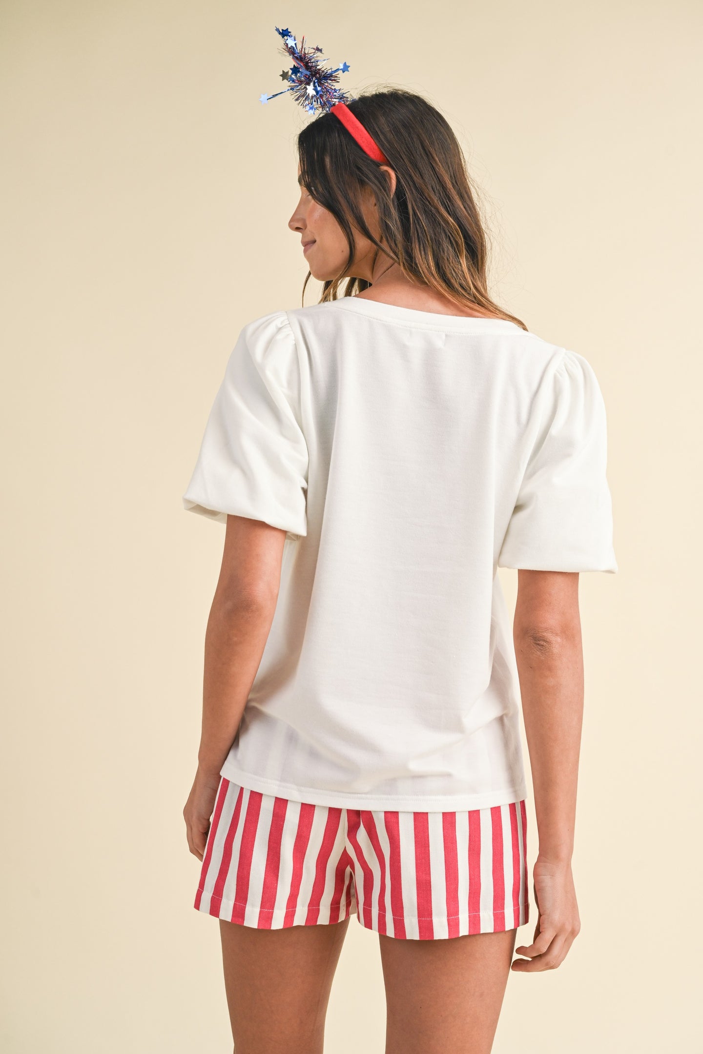 USA Stars and Stripes Embo Top (REG)
