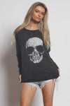 Bad to the Bone Skull Top