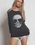 Bad to the Bone Skull Top