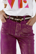 Magenta Gold Dust Q2 Pants (REG)