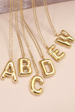 18K Initial Letter Necklace