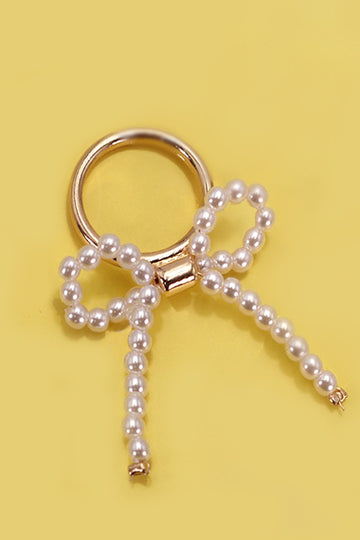 Pearl Bow Ring