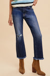 Yes Girl Frayed Jeans (AP6215)