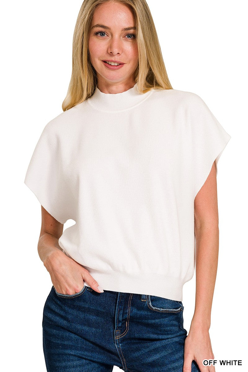 Off White Summer Dolman Sweater (REG)