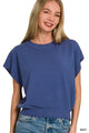 Juniper Dolman Sweater in Navy (REG)