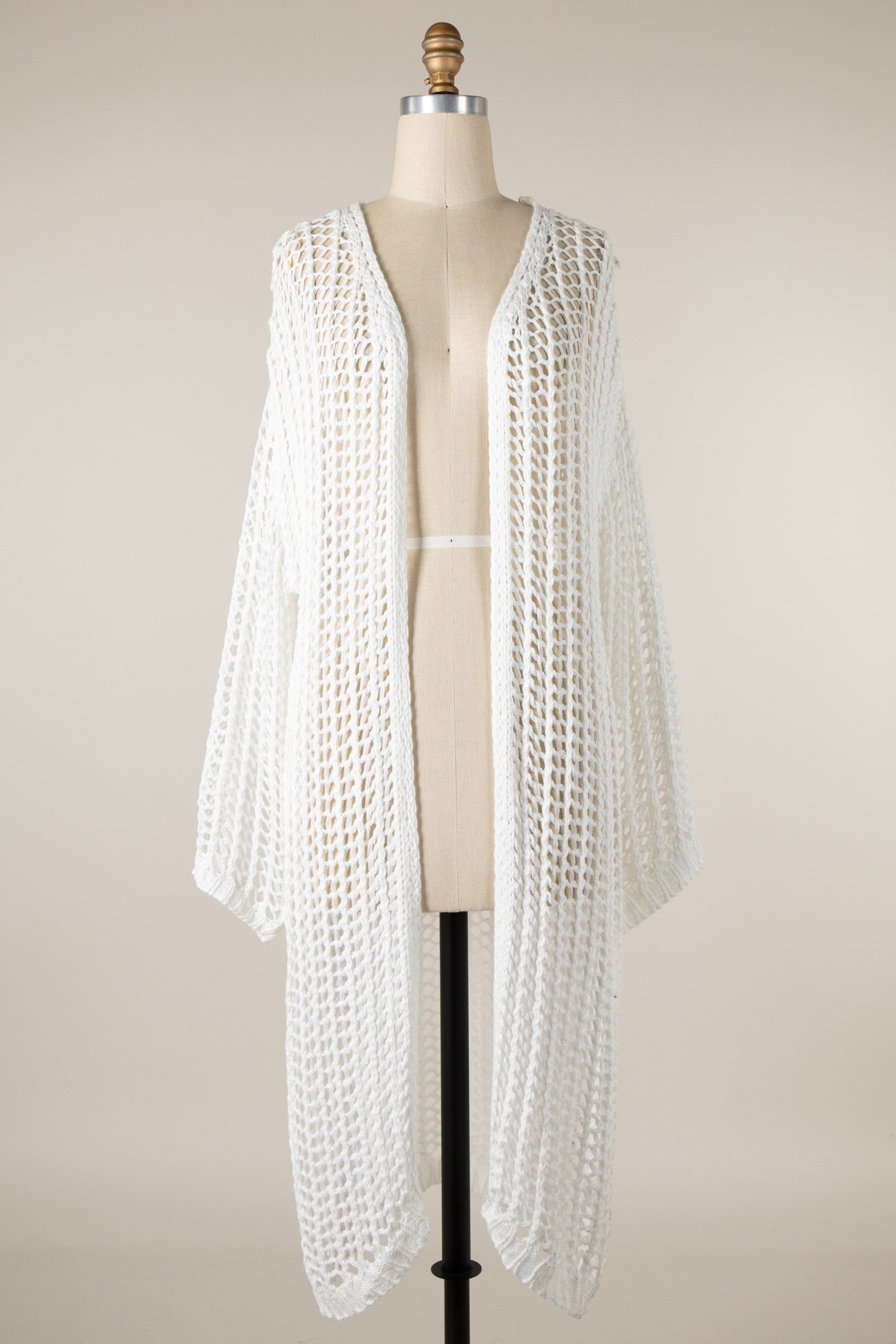 Long Crochet Cardigan (REG)