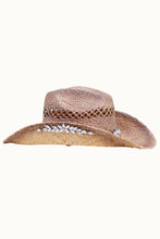 Bejeweled Raffia Cowboy Hat