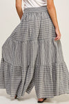 Stripe Lover Wide Leg Pants