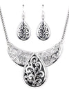 Teardrop Bib Necklace