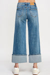 Material Girl Mid Rise Cuffed Jeans (P7561)