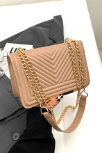 Chevron Leather Purse