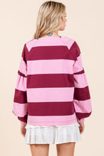 Colette Striped Top in Pink (REG)