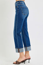 Risen Cuffed Ankle Straight Jeans RDP5580 (REG)