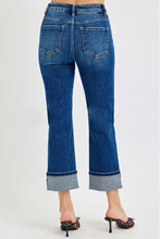 Risen Cuffed Ankle Straight Jeans RDP5580 (REG)