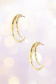 Horned Hoop Earrings