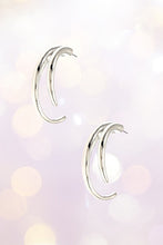 Horned Hoop Earrings