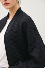 Comfy Wave Quilted Bomber Jacket (REG)