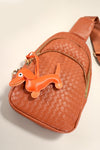 Leather Dog Purse Charm