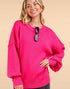 Simply Basic Sweater in Pink (REG)