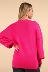 Simply Basic Sweater in Pink (REG)