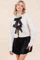 Bowtie Sequin Jacket (REG)