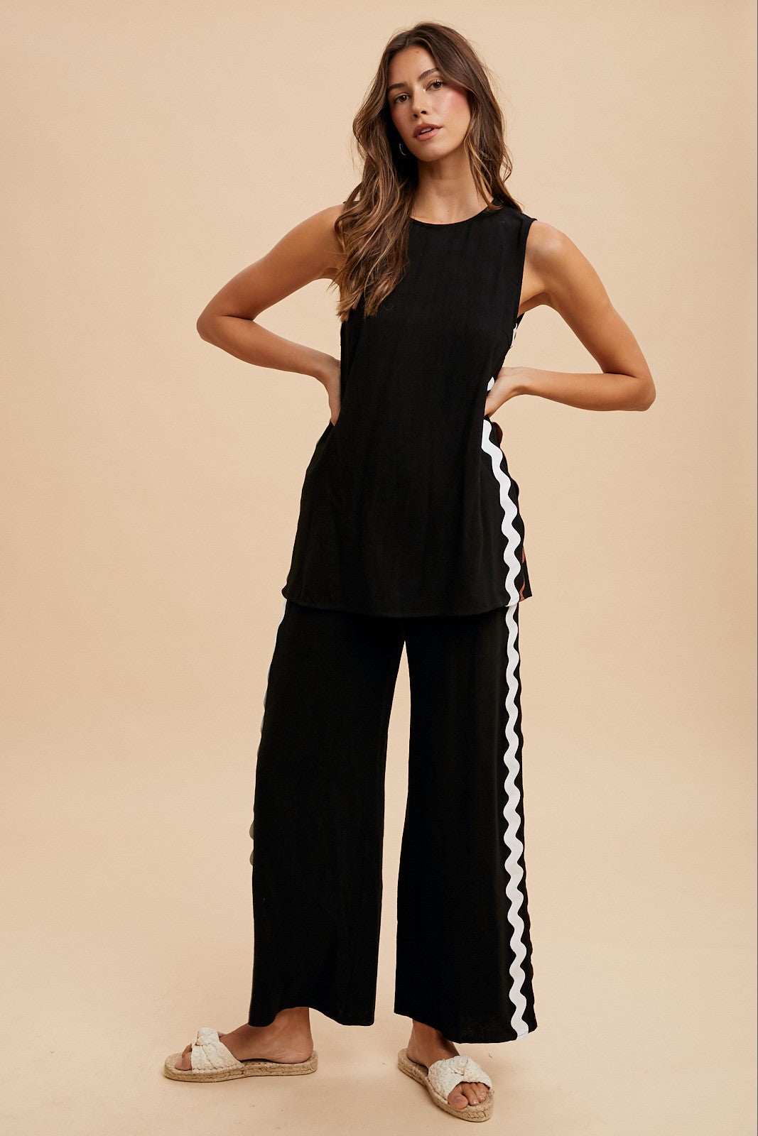 Double Ric-Rac Tunic and Pant Set (REG)