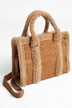 Fluffy Sherpa Mini Tote Bag