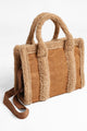 Fluffy Sherpa Mini Tote Bag