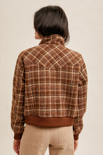 Brown Plaid Tweed Jacket (REG)