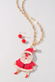 Christmas Santa Necklace