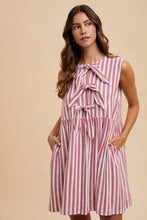 Bow Front Mini Dress in Rose (REG)