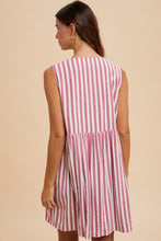 Bow Front Mini Dress in Rose (REG)