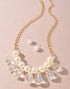 Pearl and Crystal Necklace