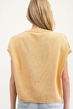 Rise With The Sun Peace Sweater Top in Tangerine (REG)